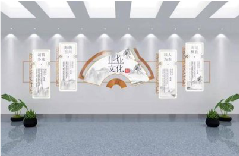 阿坝州企业文化墙设计的核心要素。