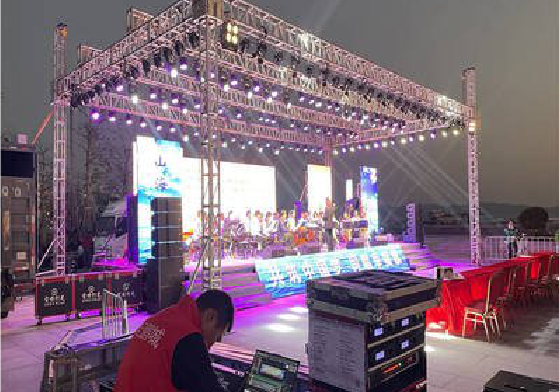 阿坝州活动搭建