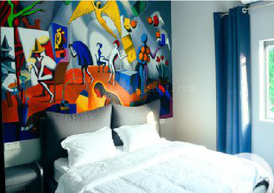 阿坝州对于酒店的墙体彩绘而言更注重哪些方面?