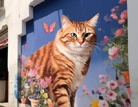 阿坝州自己绘制有个性的手绘墙